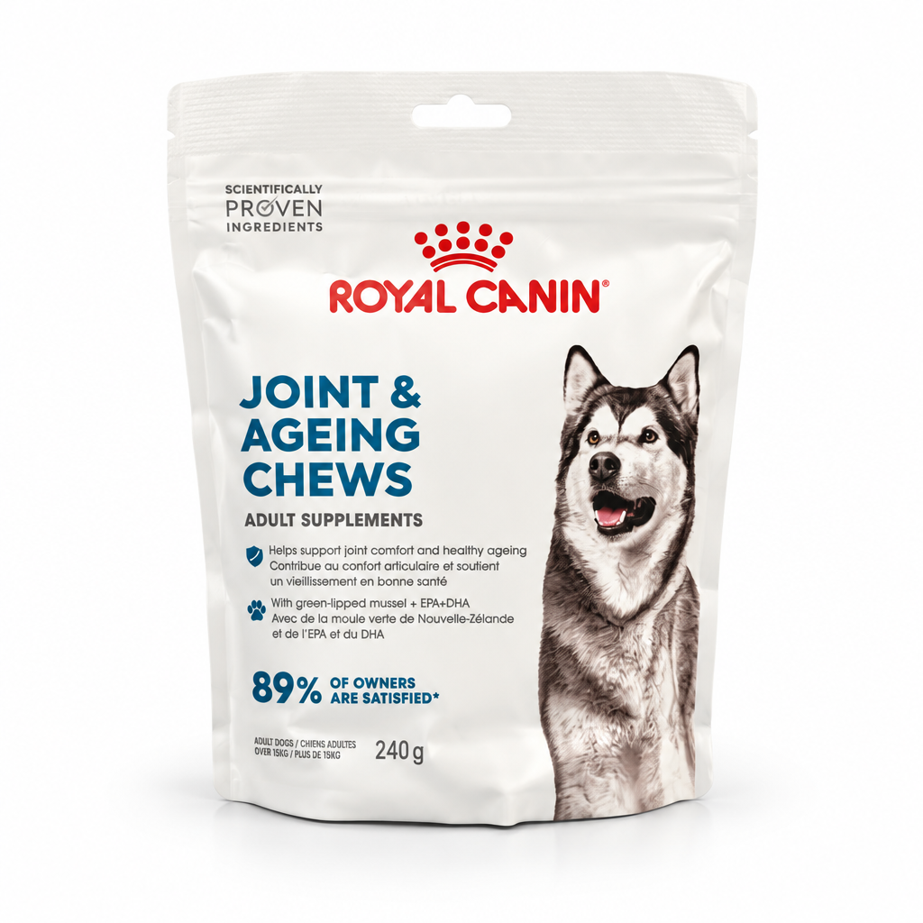 Joint & Ageing Chews Yetişkin Köpekler Için Eklem ve Sağlıklı Yaşlanma Destekleyici Ödül Maması 240 gr