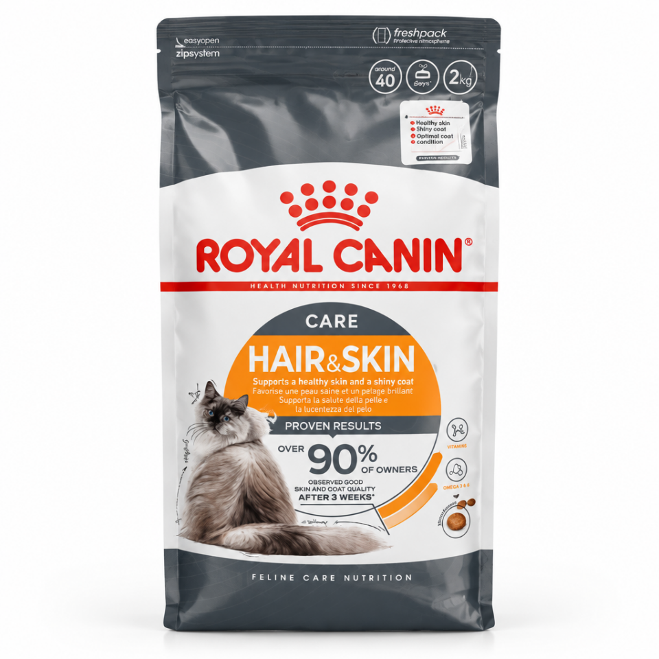 Haır Skın Care kedi maması 2 kg